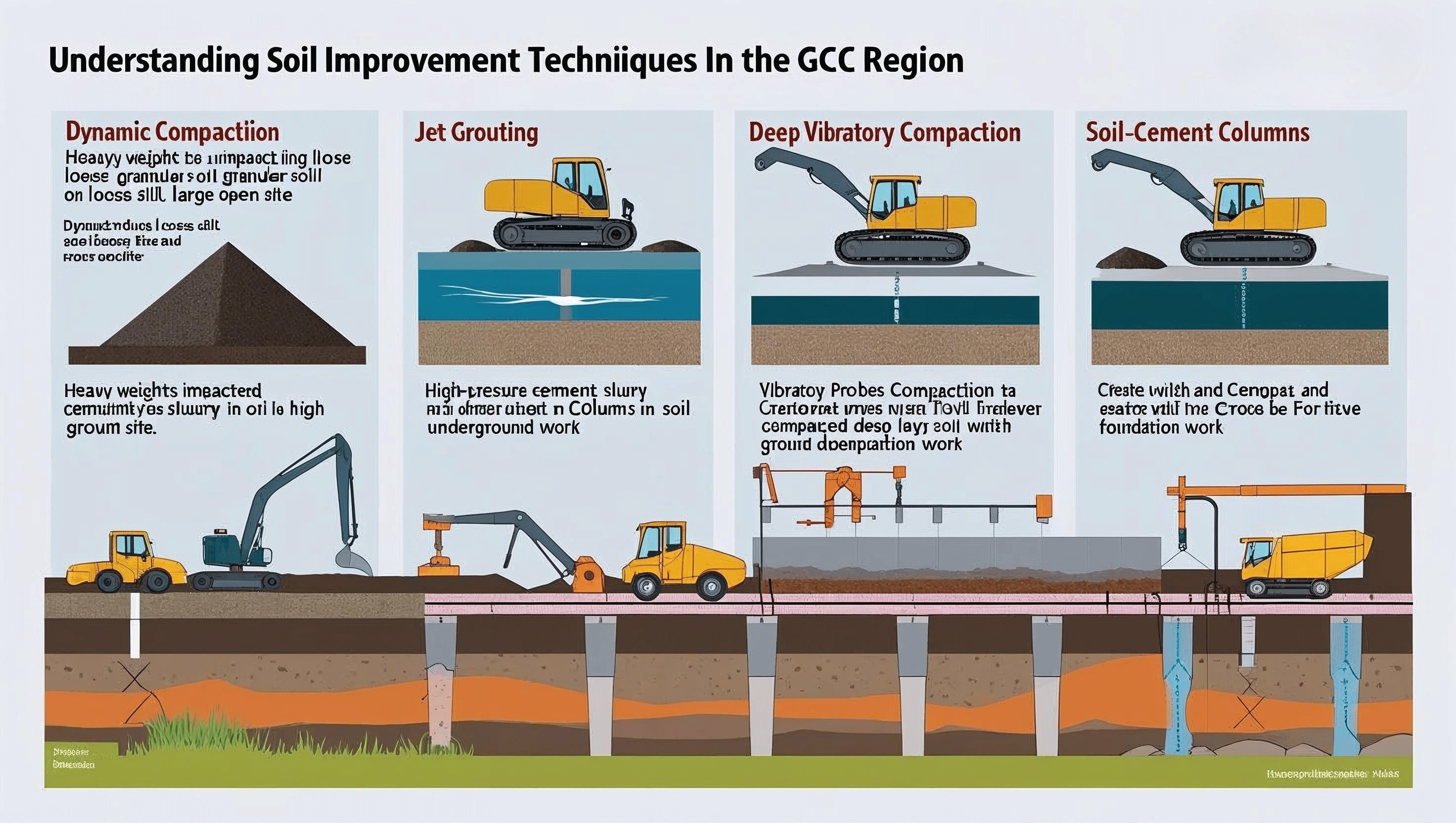 Understanding Soil Improvement Techniques in the GCC Region